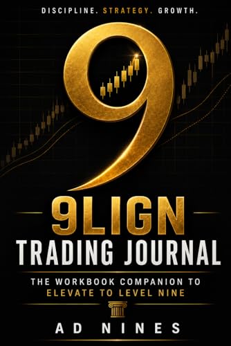 Cover of the 9LIGN Trading Journal by A.D. Nines